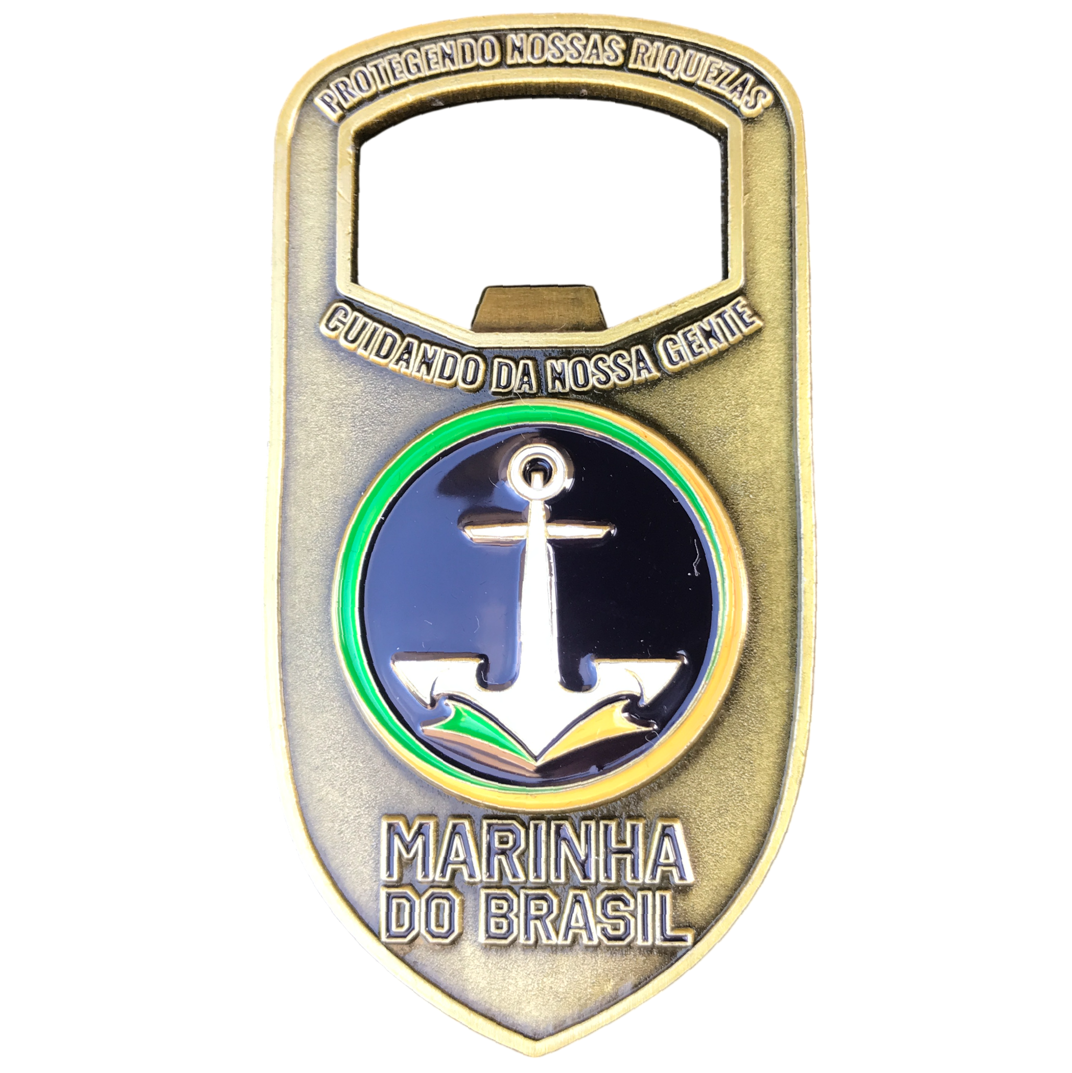 Abridor de garrafa magnético marinha do Brasil MB