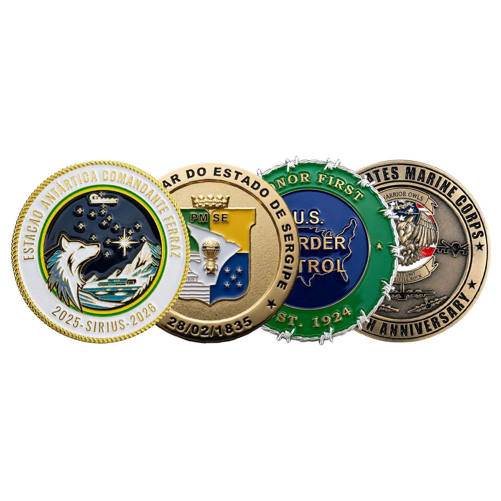 moedas comemorativa tipo challenge coin